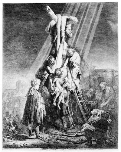 The Deposition, 1633 by Rembrandt van Rijn